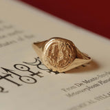 Virgo Signet Ring