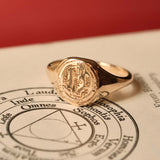Virgo Signet Ring