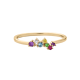 Ad Astra Acrostic Cluster Ring