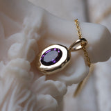 Molten Heirloom Pendant - Amethyst |  Necklace - Common Era Jewelry