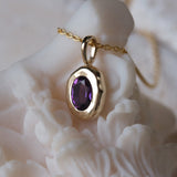 Molten Heirloom Pendant - Amethyst