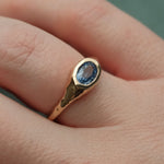 Amphitrite Molten Sapphire Ring - COMMON ERA
