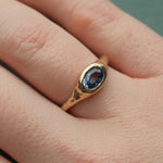 Amphitrite Molten Sapphire Ring - COMMON ERA