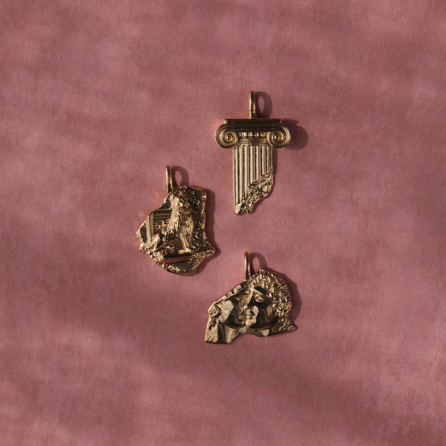 The Broken Column Pendant - Pendant - Common Era Jewelry