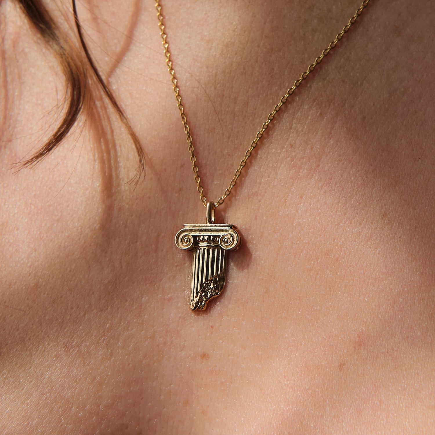 The Broken Column Pendant - Pendant - Common Era Jewelry