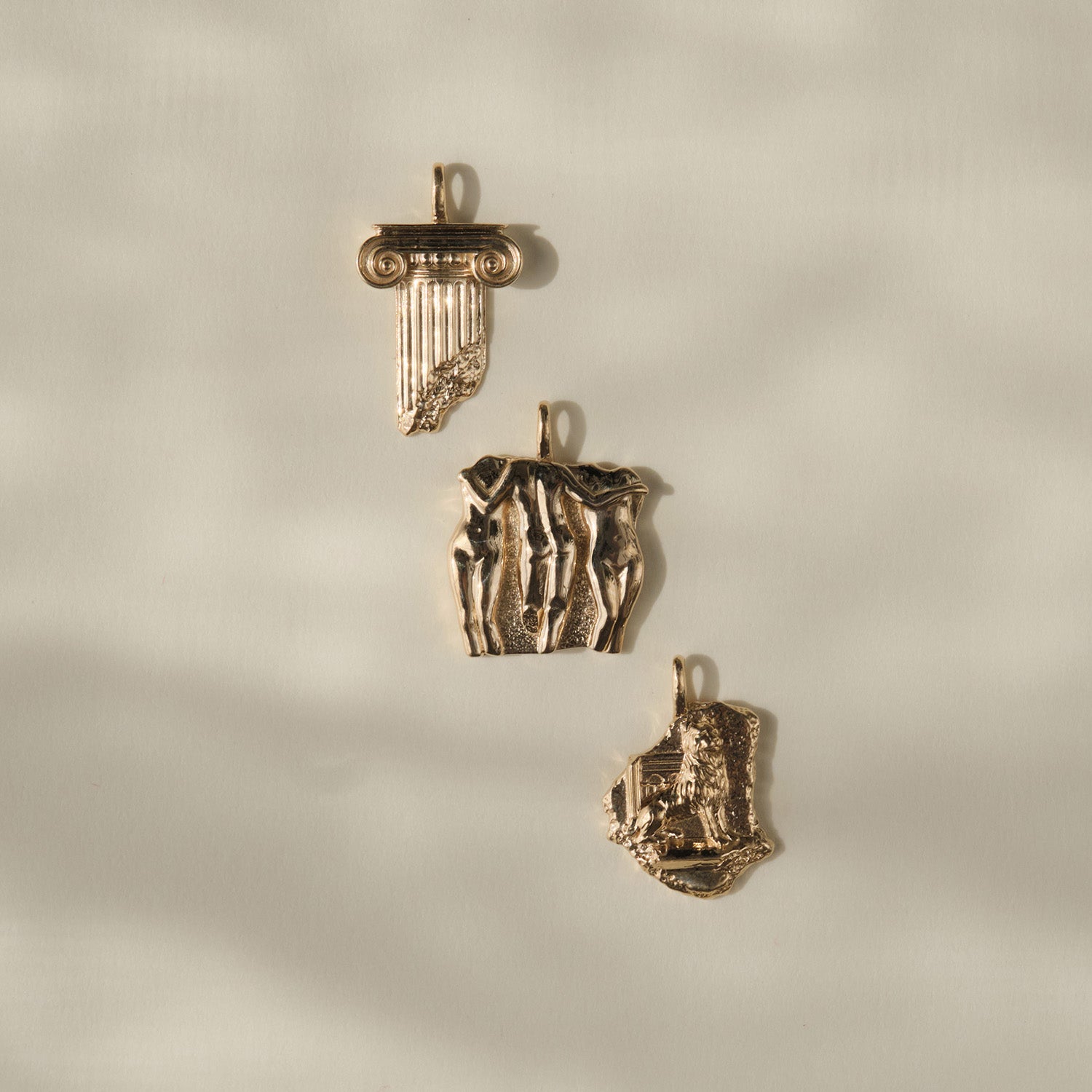 The Broken Column Pendant - Pendant - Common Era Jewelry