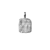 Mini Magic Sator Square Talisman Necklace
