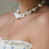 Siren Song Baroque Pearl Collar |  Necklaces - Common Era Jewelry