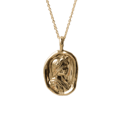 Sappho Molten Gold Pendant |  Necklaces - Common Era Jewelry