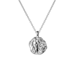 Aphrodite Molten Mini Medallion |  Necklaces - Common Era Jewelry
