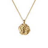 Aphrodite Molten Mini Medallion |  Necklaces - Common Era Jewelry