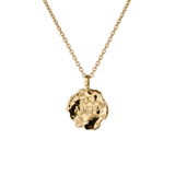 Athena Molten Mini Medallion |  Necklaces - Common Era Jewelry