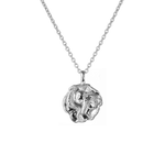 Athena Molten Mini Medallion |  Necklaces - Common Era Jewelry