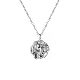 Athena Molten Mini Medallion |  Necklaces - Common Era Jewelry