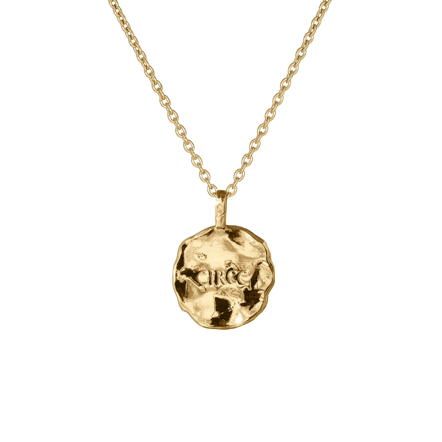 Circe Molten Mini Medallion |  Necklaces - Common Era Jewelry