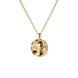 Circe Molten Mini Medallion |  Necklaces - Common Era Jewelry