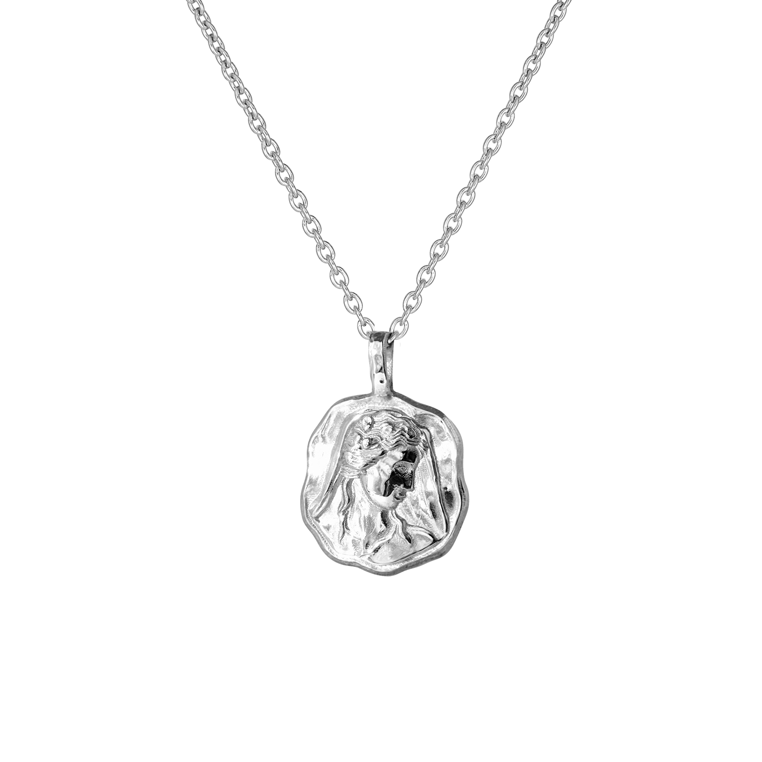 Gaia Molten Mini Medallion |  Necklaces - Common Era Jewelry