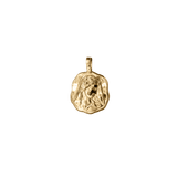 Gaia Molten Mini Medallion |  Necklaces - Common Era Jewelry