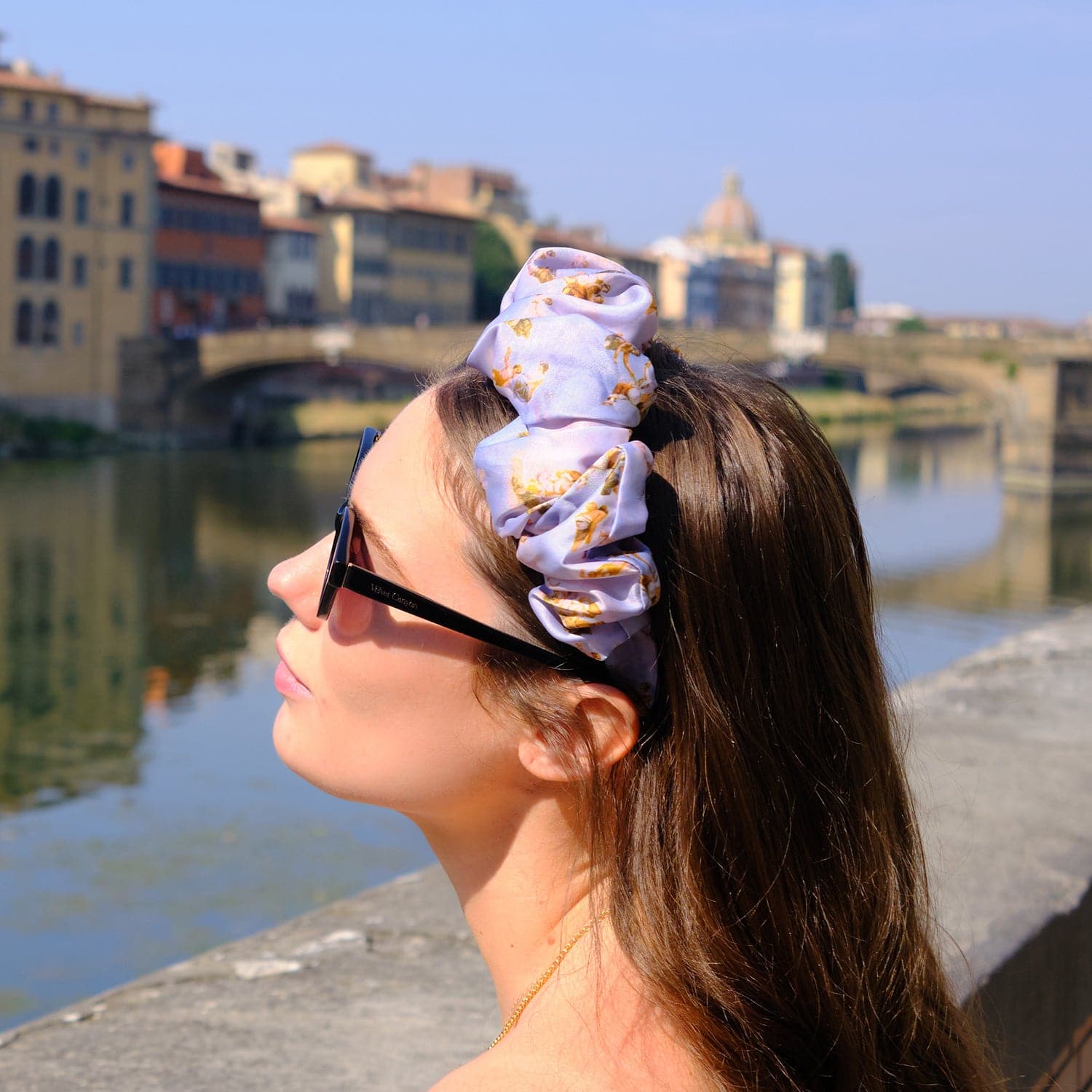 Botticelli's Daydream Satin Hair Scarf – COMMON ERA