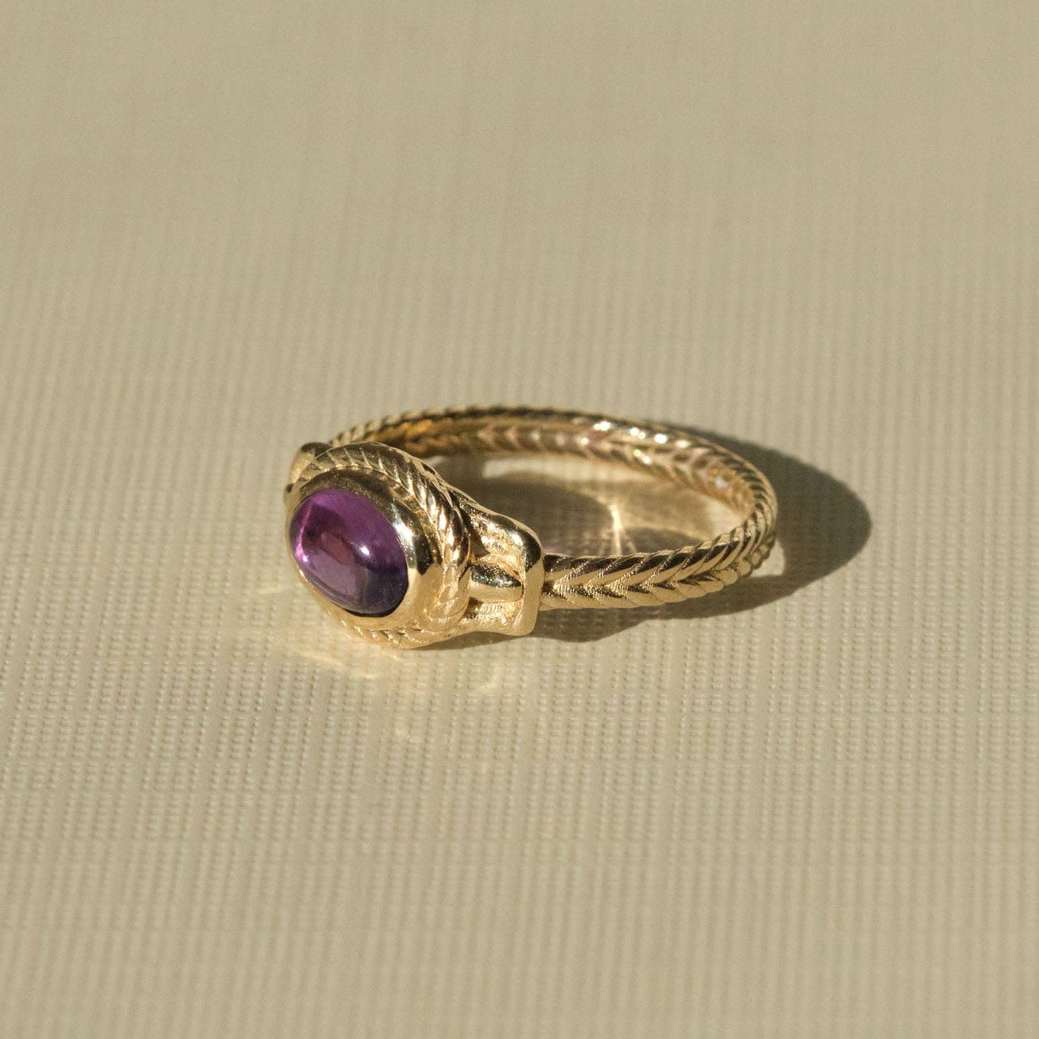 Ancient Heirloom Ring - Amethyst |  Rings - Common Era Jewelry