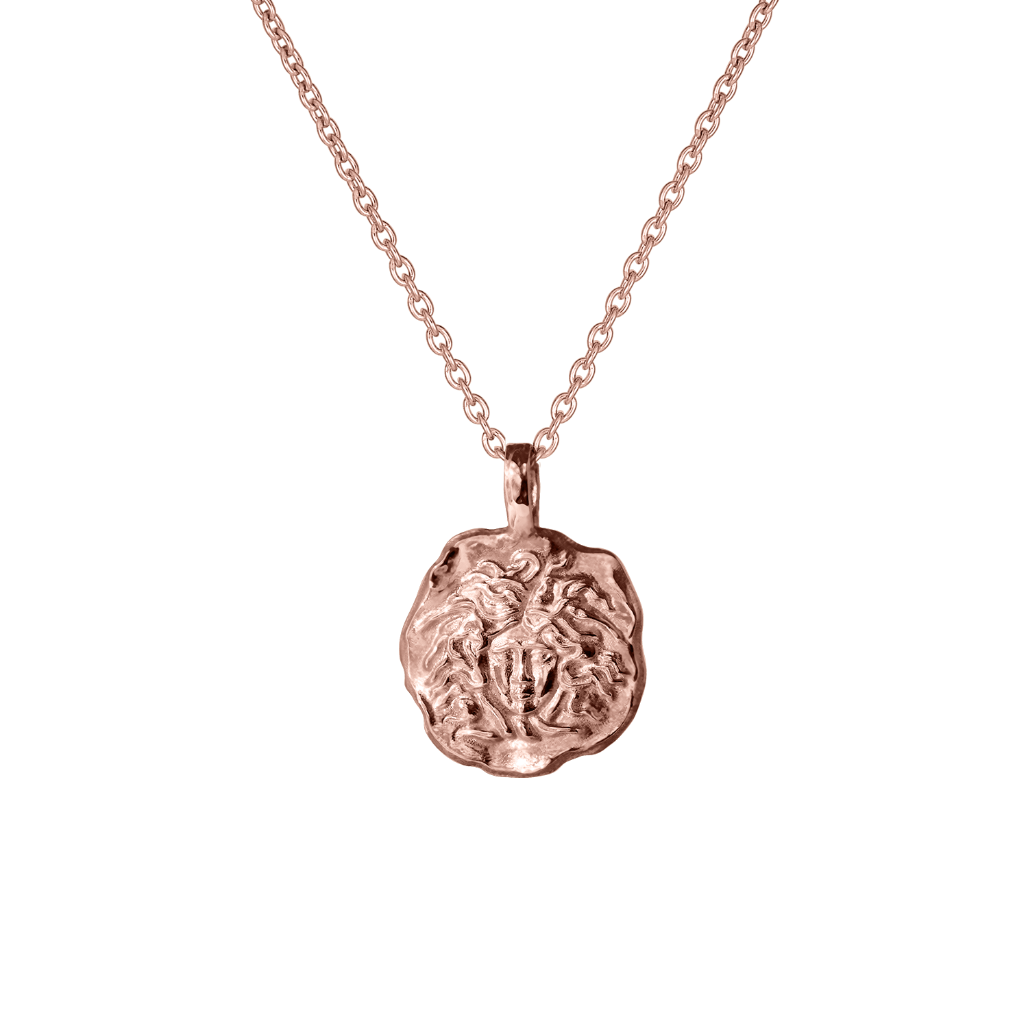 Medusa Molten Mini Medallion |  Necklaces - Common Era Jewelry