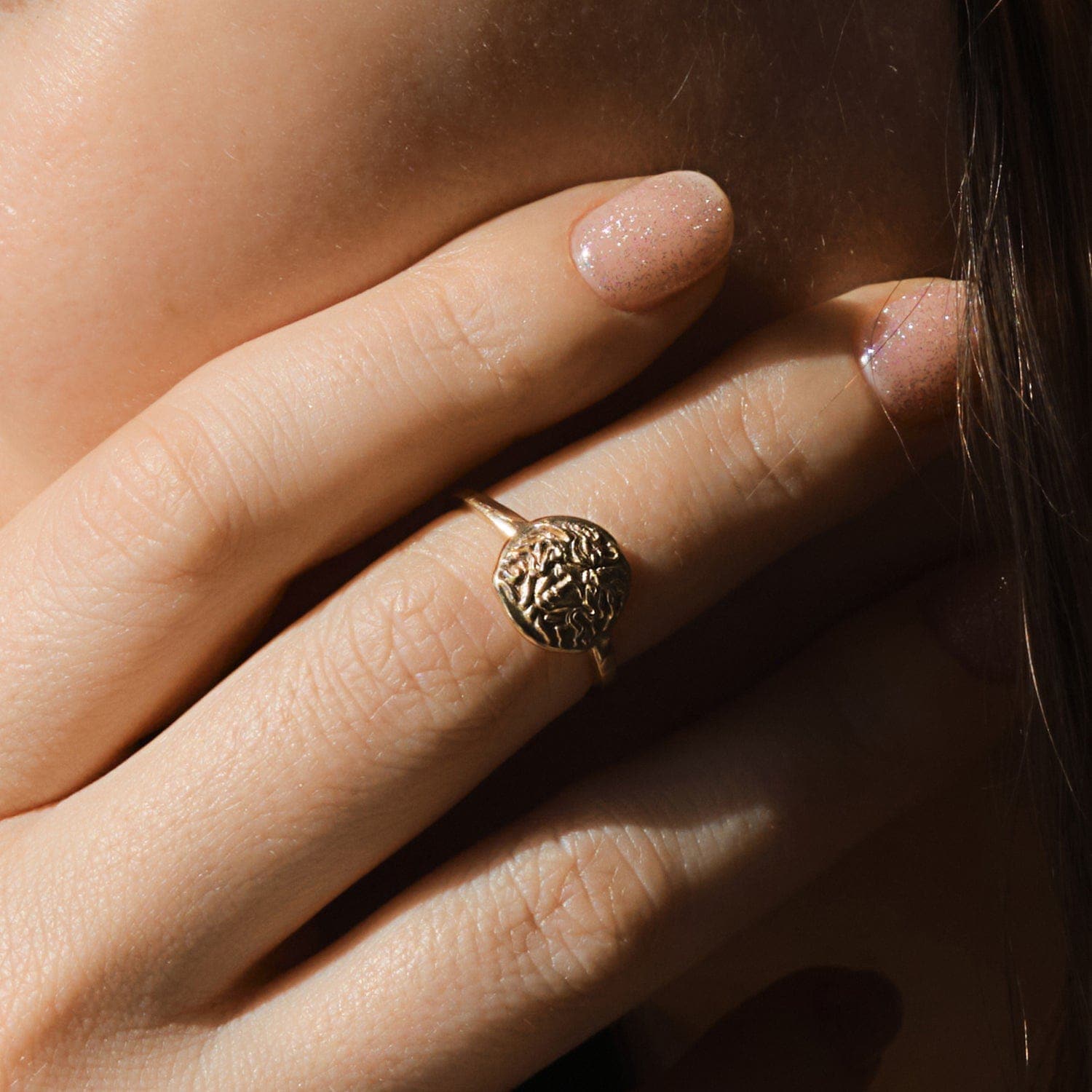 Medusa Molten Ring |  Rings - Common Era Jewelry