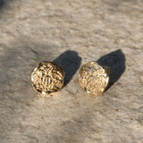 Molten Medusa Stud Earrings |  Earrings - Common Era Jewelry