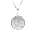 Artemis Goddess of Wild Things Necklace with Diamond | Silver |  Necklaces - Common Era Jewelry