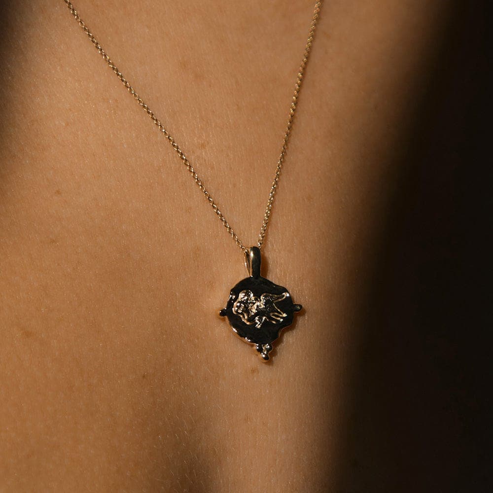 Leda and the Swan Pendant |  Necklaces - Common Era Jewelry