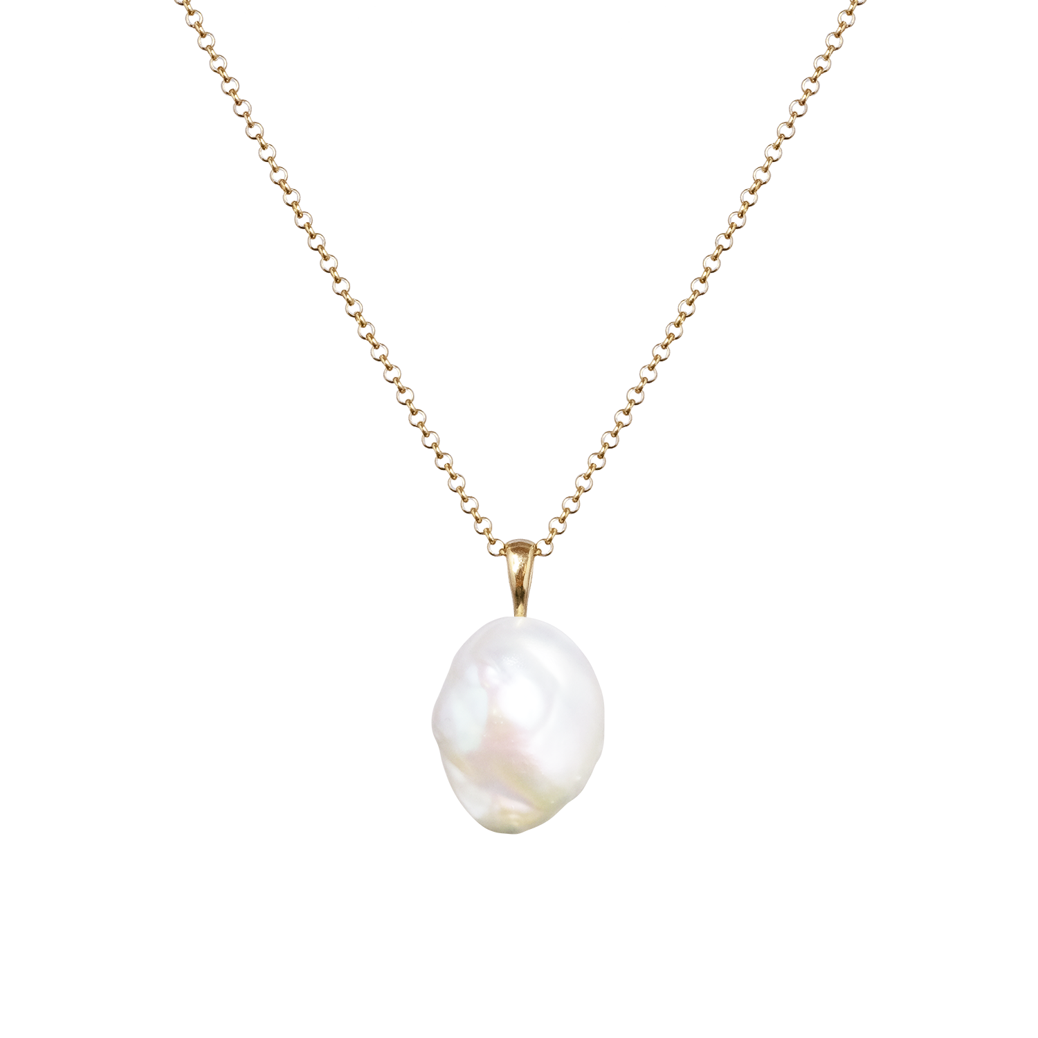 Baroque Pearl Necklace |  Necklaces - Common Era Jewelry