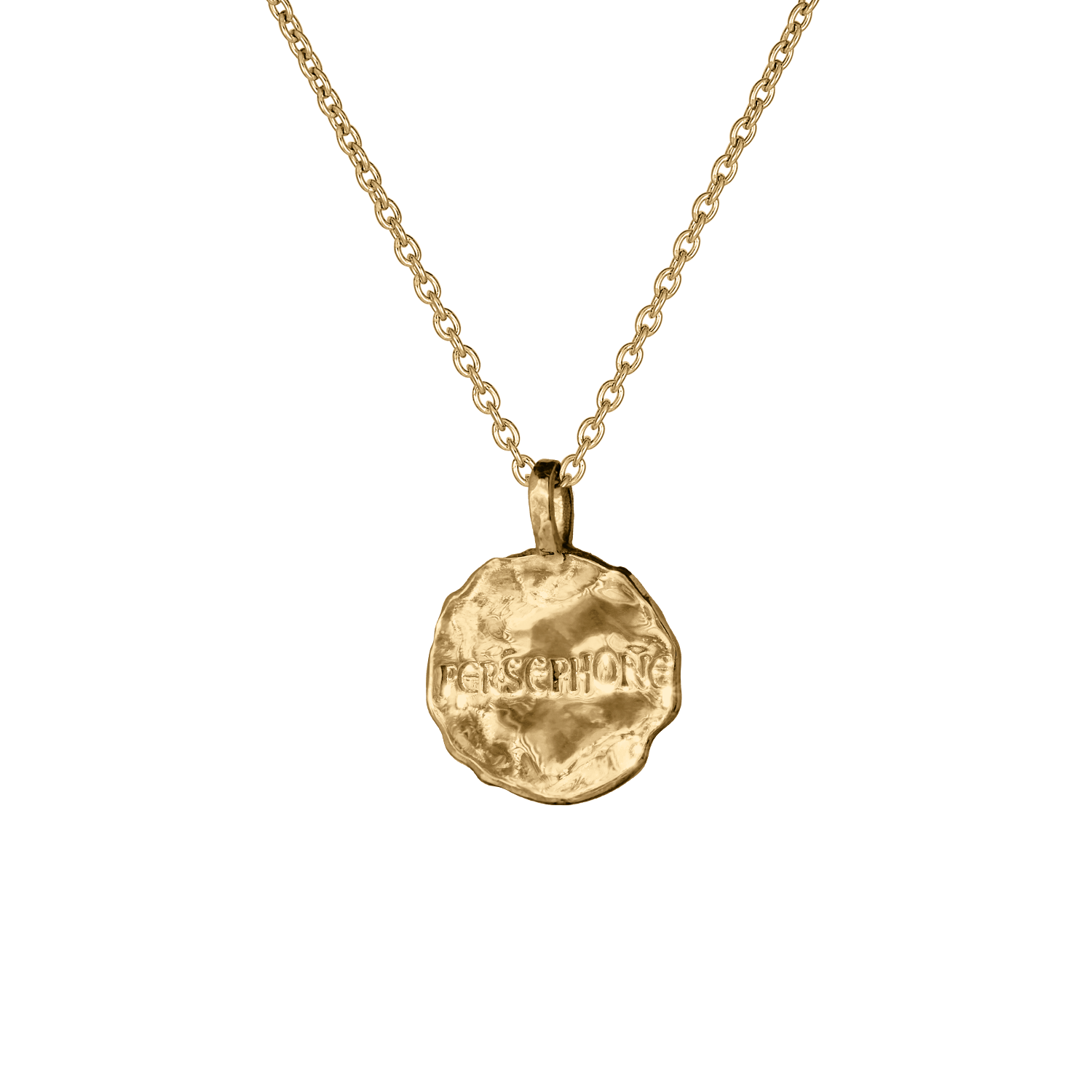 Persephone Molten Mini Medallion |  Necklaces - Common Era Jewelry