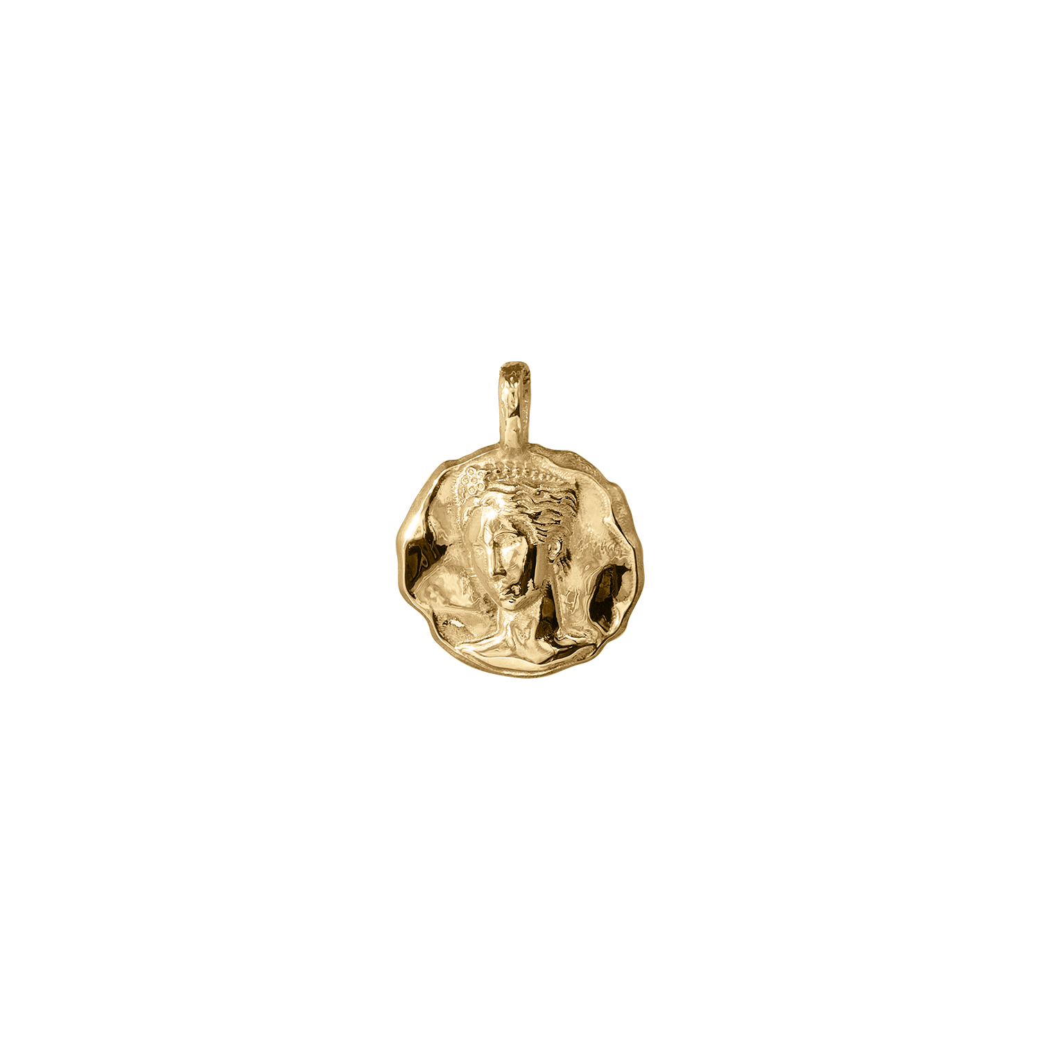 Persephone Molten Mini Medallion |  Necklaces - Common Era Jewelry