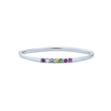 Ad Astra Dainty Acrostic Ring - Rings - Common Era Jewelry