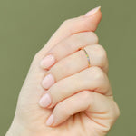 Ad Astra Dainty Acrostic Ring - Rings - Common Era Jewelry