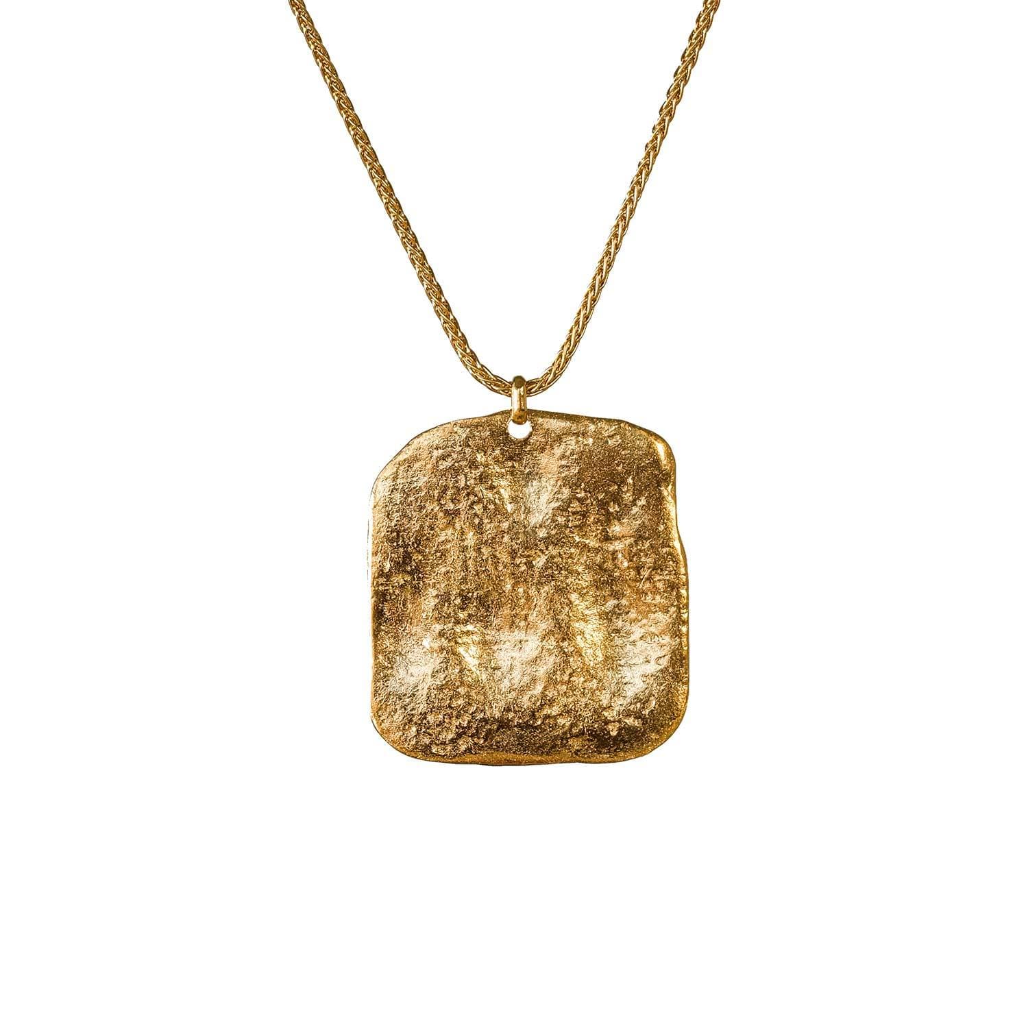 Magic Sator Square Gold Talisman Necklace |  Necklaces - Common Era Jewelry
