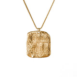 Magic Sator Square Gold Talisman Necklace |  Necklaces - Common Era Jewelry