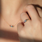 Amare Secret Message Cluster Ring |  Rings - Common Era Jewelry