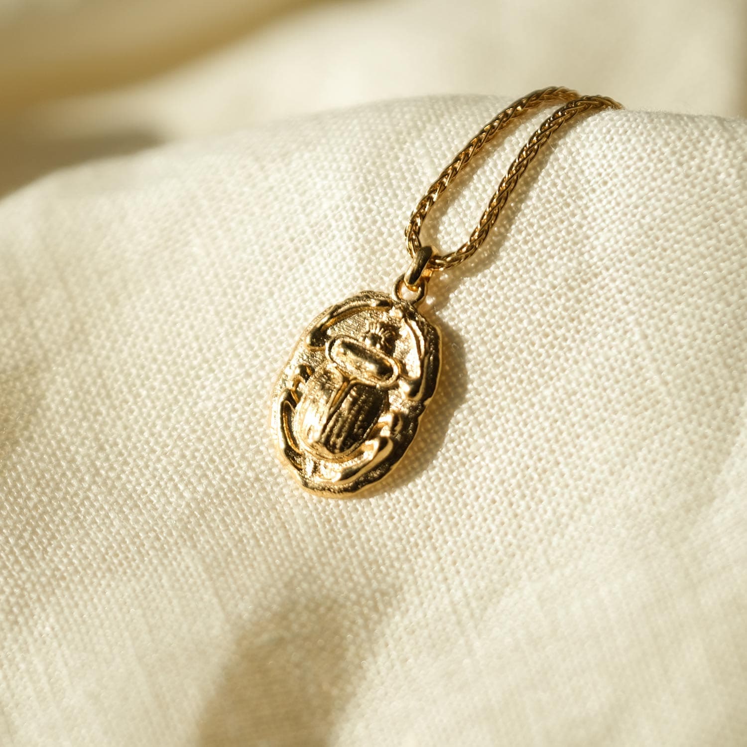 Ancient Scarab Talisman Necklace |  Necklaces - Common Era Jewelry